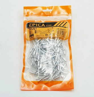 Заклепки 4*10мм - 150шт, EP-30497, Epica Star