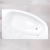 Ванна акриловая Blanca асимметричная, правая, 1700*1100 мм, белая, Bonito