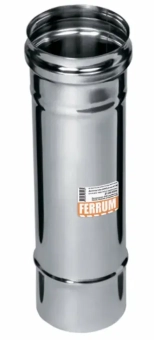 Одностенный дымоход 0,25м Ferrum D115 (0,5мм)