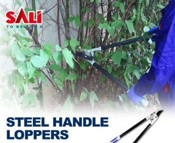 Садовые ножницы (сучкорез), с длинными усиленными ручками, лезвие тефлон, SALI