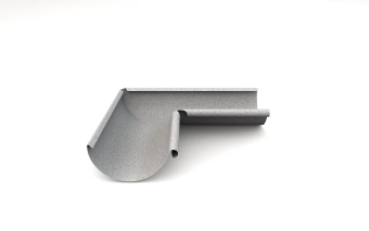 Угловой стык внешний 90 Круглое сечение (125/87) al-zn