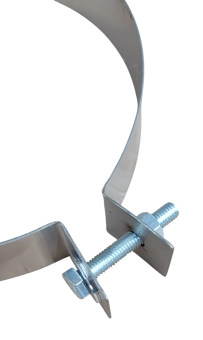 Хомут  настенный нержавеющая сталь D. 200mm