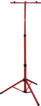 Стойка металлическая для прожекторов (на 2 прожектора по 150 вт или 500Вт) красная