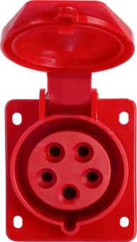 Силовая розетка, встраиваемая e.socket.pro.5.16.wall, 5п., 380В, 16А