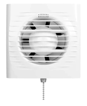 Вытяжной вентилятор  Vent Europe EASY 125 PS d.125 белый, 183 м3/ч, 35 дБ, IP24