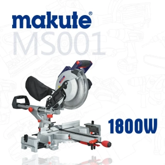 Торцовочный отрезной станок 220V 1800W 4800об/мин 255мм, MAKUTE