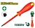 Отвертка изолированная для электротехнических работ 1000V Phillips (+) PH2; 100мм; Jadever