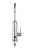 Проточный электрический водонагреватель, кран, THERMEX  JAM 3000, нержавейка (INOX)