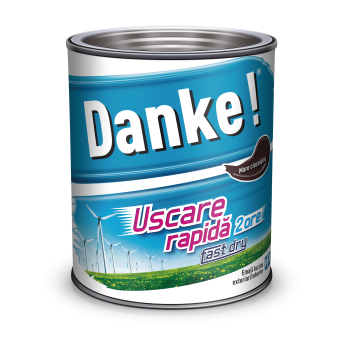 Эмаль Алкидная DANKE EXTERIOR 0,75 л, Цвет: шоколадно-коричневый