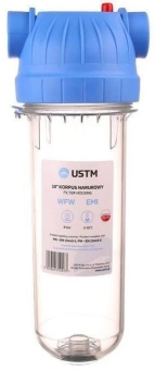 Колба прозрачная для фильтра с быстросъемным соединением EMI 1/4'' USTM