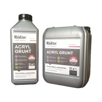 Грунтовка глубокого проникновения, акриловая, для минеральных поверхностей Acryl Grunt 10L, Rolax