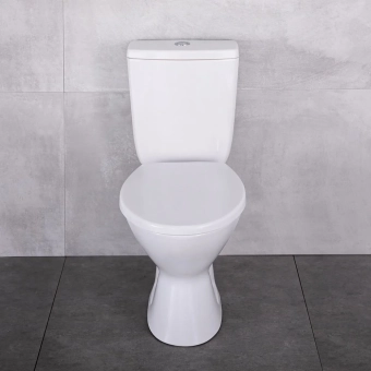 Унитаз Компакт CERSANIT IVA NEW, нижняя подводка, Горизонтальный отвод, PP