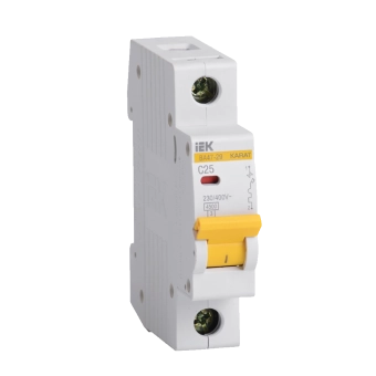Автоматический выключатель 1P 25A 4.5kA BA47-29M х-ка C
