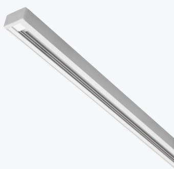 Шина трековая 16A 250В белый 1м однофазная 34*21mm PL-ST1MWH