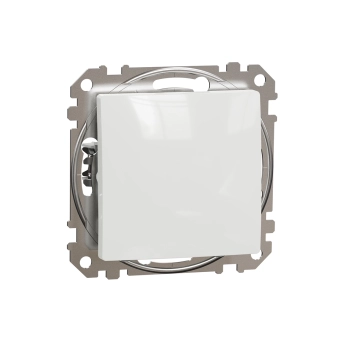 Выключатель одноклавишный проходной Schneider-Electric SDD111106 sedna 10 A 250 В белый