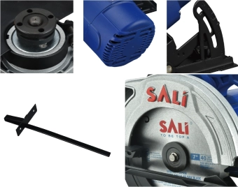 Пила циркулярная 1400Вт, 4800rpm, 185 мм, SALI 3185P