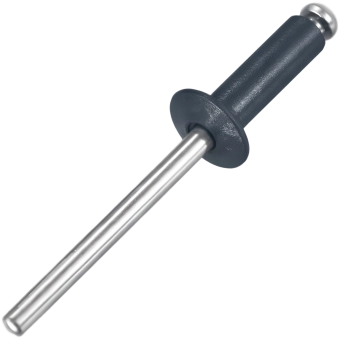 Заклепка 4.8x10 RAL 7016 темно-серый AL/ST 50шт