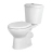 Унитаз компакт напольные Queen + Крышка PP Orient Ceramic Индия