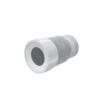 Удлинитель гибкий для унитаза с выпуском 231-500мм, 110мм