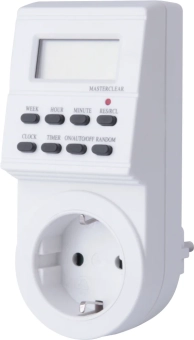 Таймер электронный с розеткой