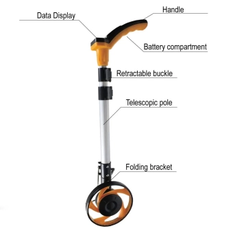 Измерительное колесо, 3ААА, LED Display, EP-60343, Epica Star