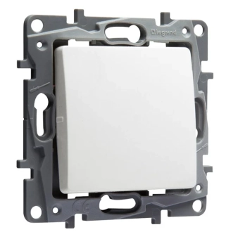 Выключатель 1P 10A перекрестный белый NILOE Legrand