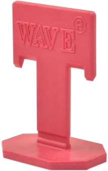  Клема (клипса, основа) для системы выравнивания плитки (СВП) 1,0мм, пластик, Wave, (100шт)