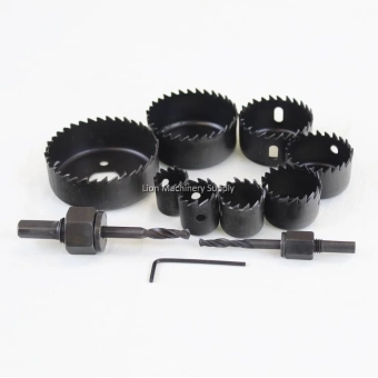 Набор коронок для ГКЛ, панелей 16 единиц, 19-127мм, EP-10241, Epica Star