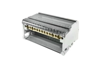 Модульный распределительный блок на DIN-рейку МРБ-125 4P 125A 4X11 групп MegaWatt