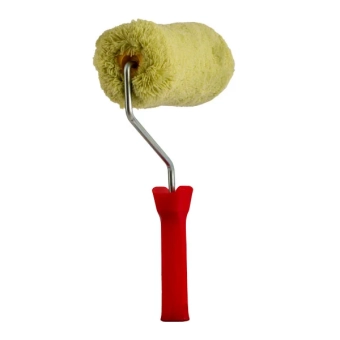 Валик малярный длинный ворс HARDEX Ø30мм, L=100мм, с ручкой Lider (Ø6мм)