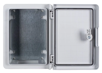 Шкаф из ABS-пластика e.plbox.pro.p.33.25.14 с непрозрачной дверцей 330x250x140мм ІР65