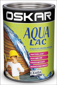 Oskar Aqua Lac, красное дерево (mahon), на водной основе, для внутреннего/внешнего применения, 2,5 л