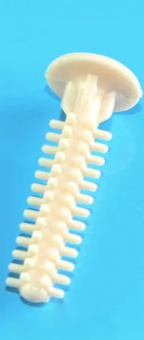  Пластинчатый дюбель плоский, Ø6*30мм, под сверло 4мм, Wave, (100шт)