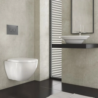 Кнопки Metropolis Shiny Chrome Dual Bien Banyo 