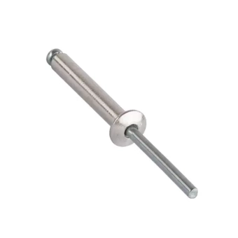 Заклепка 4,8x12 с выпуклой головкой AL/ST_50шт.