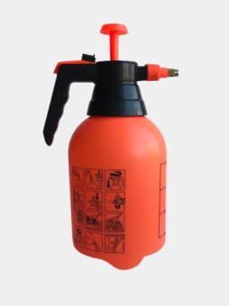 Опрыскиватель садовый с ручной помпой, пластиковый 2L