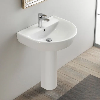 Умывальники Bella 50x40cm White Turkuaz Seramik Турция