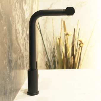 Смеситель для мойки Mat|eco Multiform черный-мат