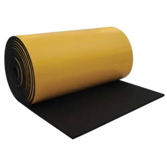 Самоклеящаяся эластомерная теплоизоляционная плита - 1 м x 20 м