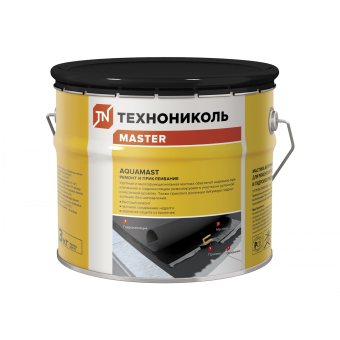 Мастика битумная AquaMast, кровля (ведро 3кг) для ремонта