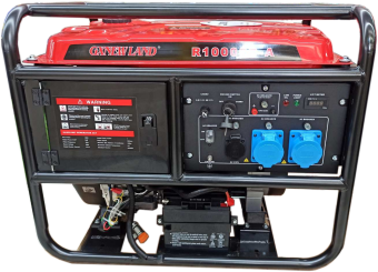 Электрогенератор на бензине 22HP, 9-9,5kW, Двух-цилиндровый V-образ OHV, R10000D-A, GX NewLand