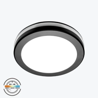 Светильник LED 20W 3CCT PL-CL20H9Y3CCT-BL 230V IP65 черный