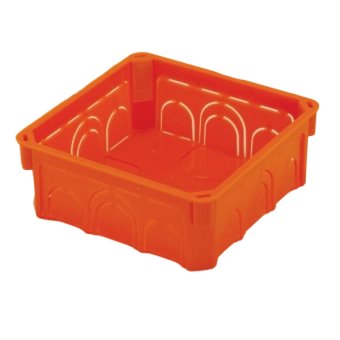 Коробка распределительная для монтажа электропроводки 105*105*50mm IP40 COURBI