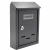 Почтовый ящик чёрный 180x250x55 mm с замком MBK MPN Почтовый ящик чёрный 180x250x55 mm с замком MBK MPN