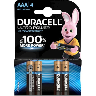 Батарейки DURACELL ULTRA K4 (AAA)