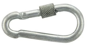 Карабин замок 6мм с муфтой