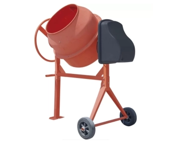 Бетономешалка MPN защита двигателя - черный пластик 180 л