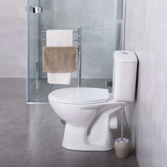 Унитаз компакт с нижним подводом горизонтальный PP Cersanit President