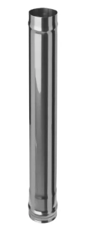 Одностенный дымоход 1,0м Ferrum D150 (0,5мм)
