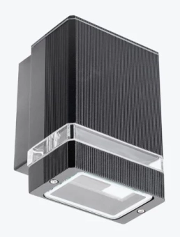 Фасадный светильник max.35W GU10 IP54 110x105x160mm черный PL-12651P PANLIGHT